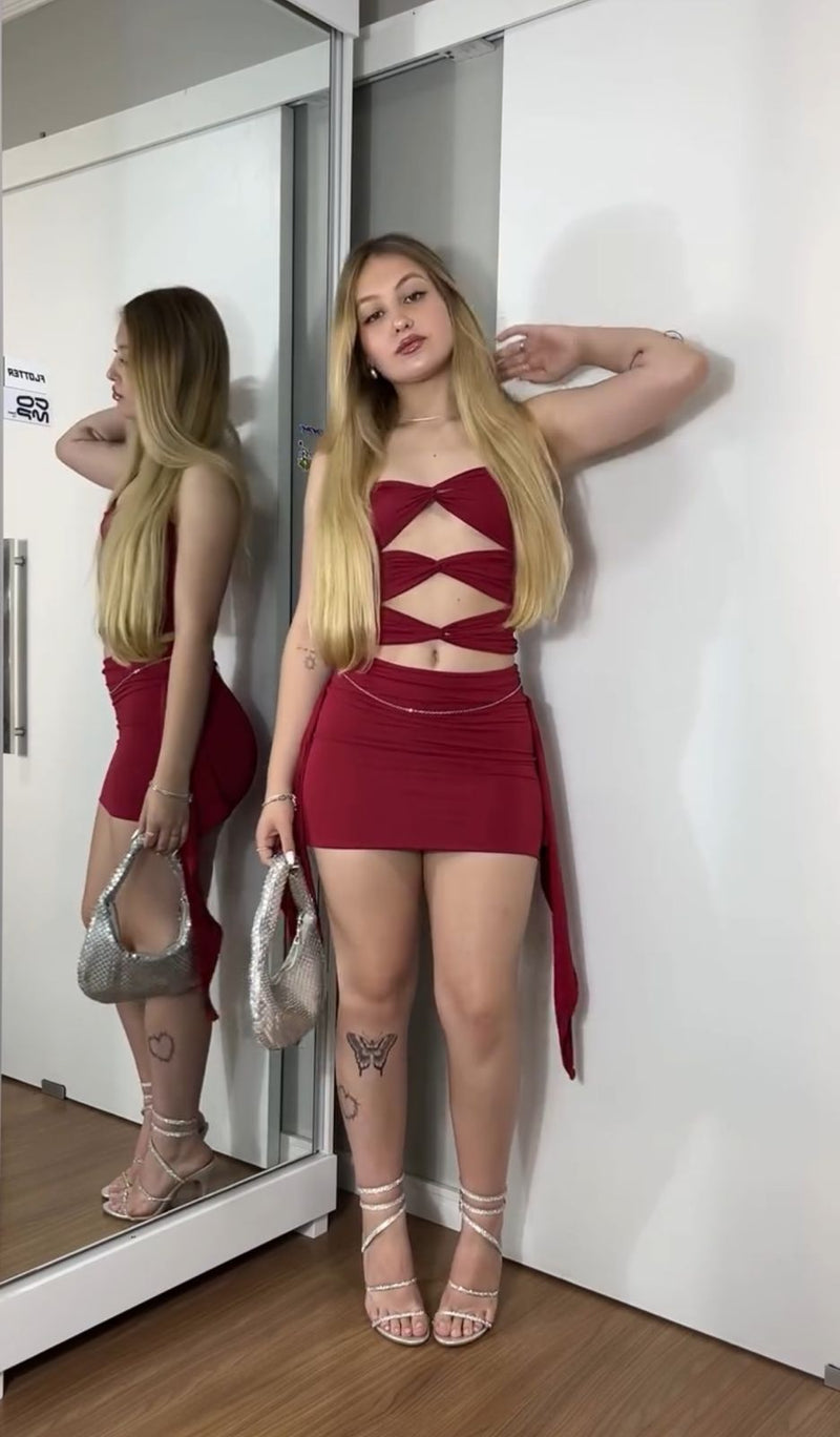 Vestido Liz - Vermelho