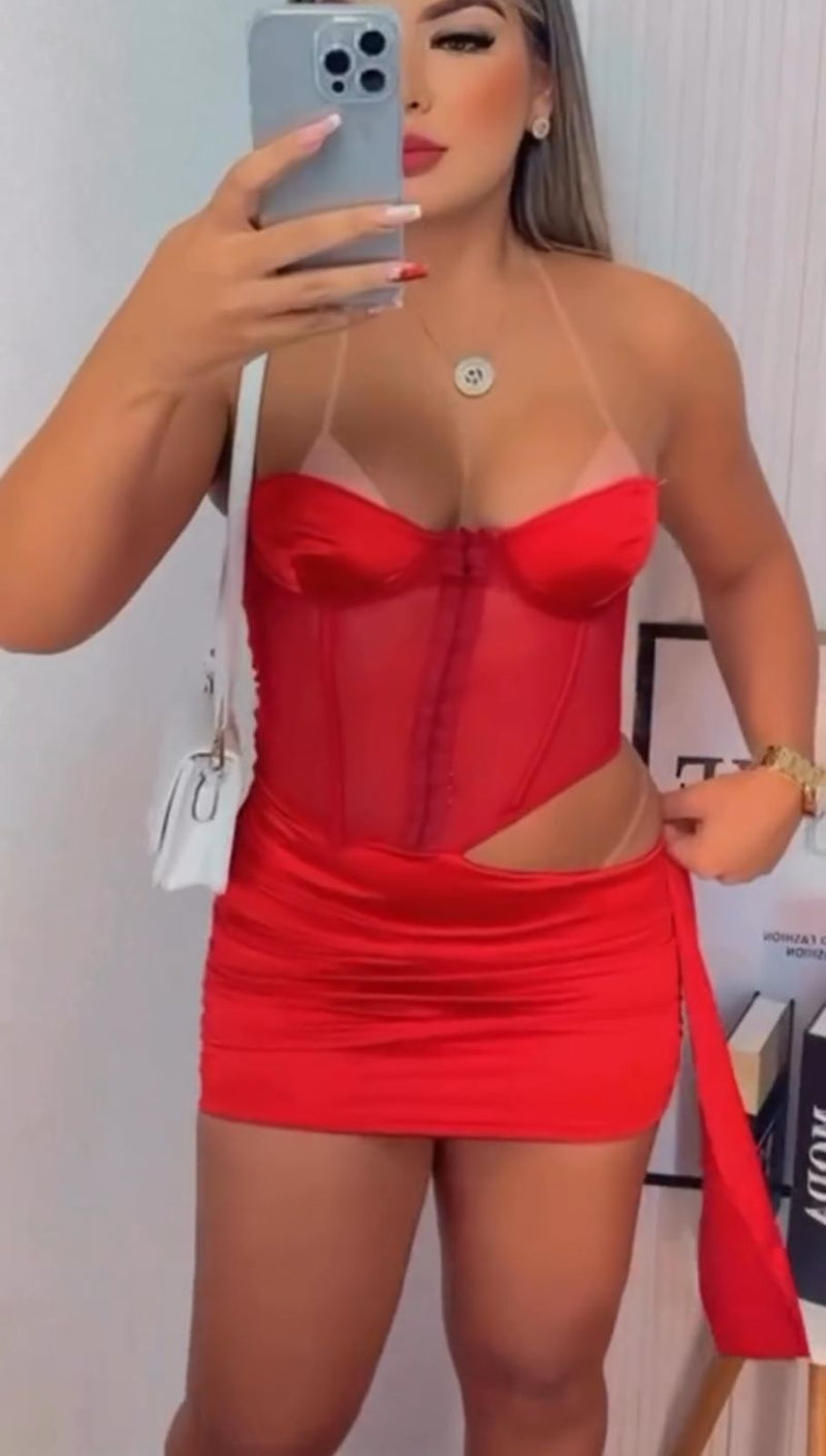 Vestido Valentina - Vermelho